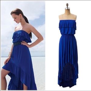 Lilka strapless maxi dress (Anthropologie)